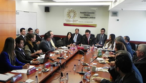Reunión de la Comisión Técnica de Seguridad y Justicia. 1 de febrero de 2016, Ciudad de México, Secretaría Técnica de la CONAGO.